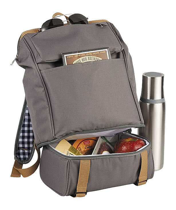 11-Piece Café Picnic Backpack for Two