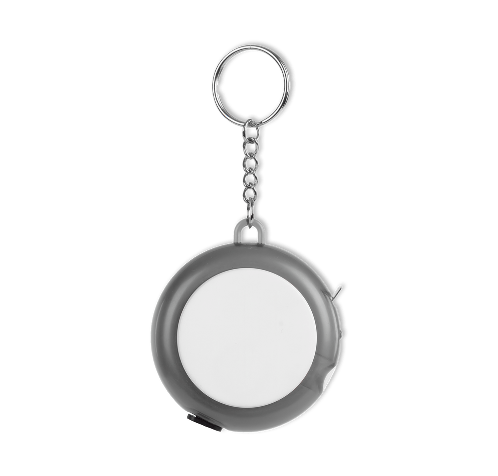 Multi-Tool Tape Measure Keychain with LED Light-default