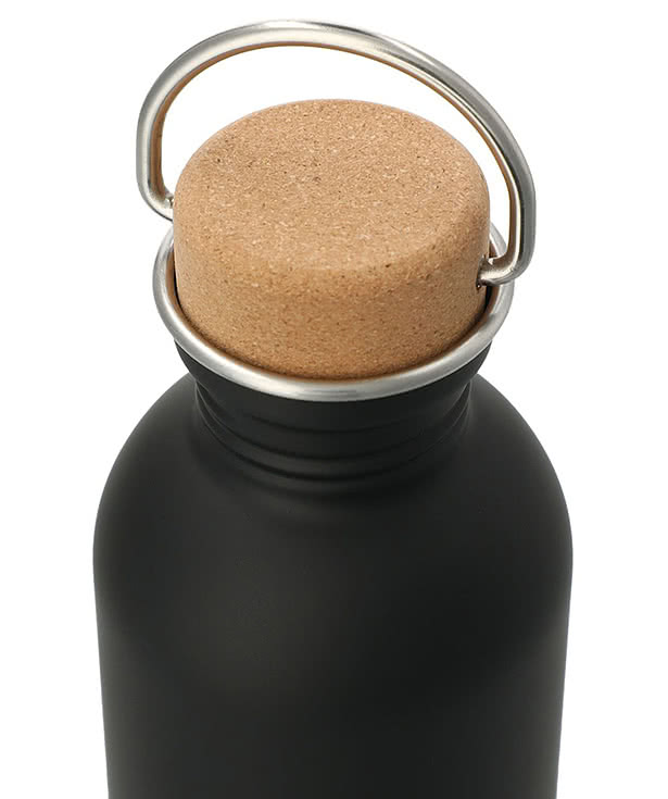 27 oz. Lagom Stainless Steel Water Bottle with Cork Lid