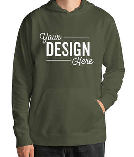 Delta Pullover Hoodie - Color: Moss