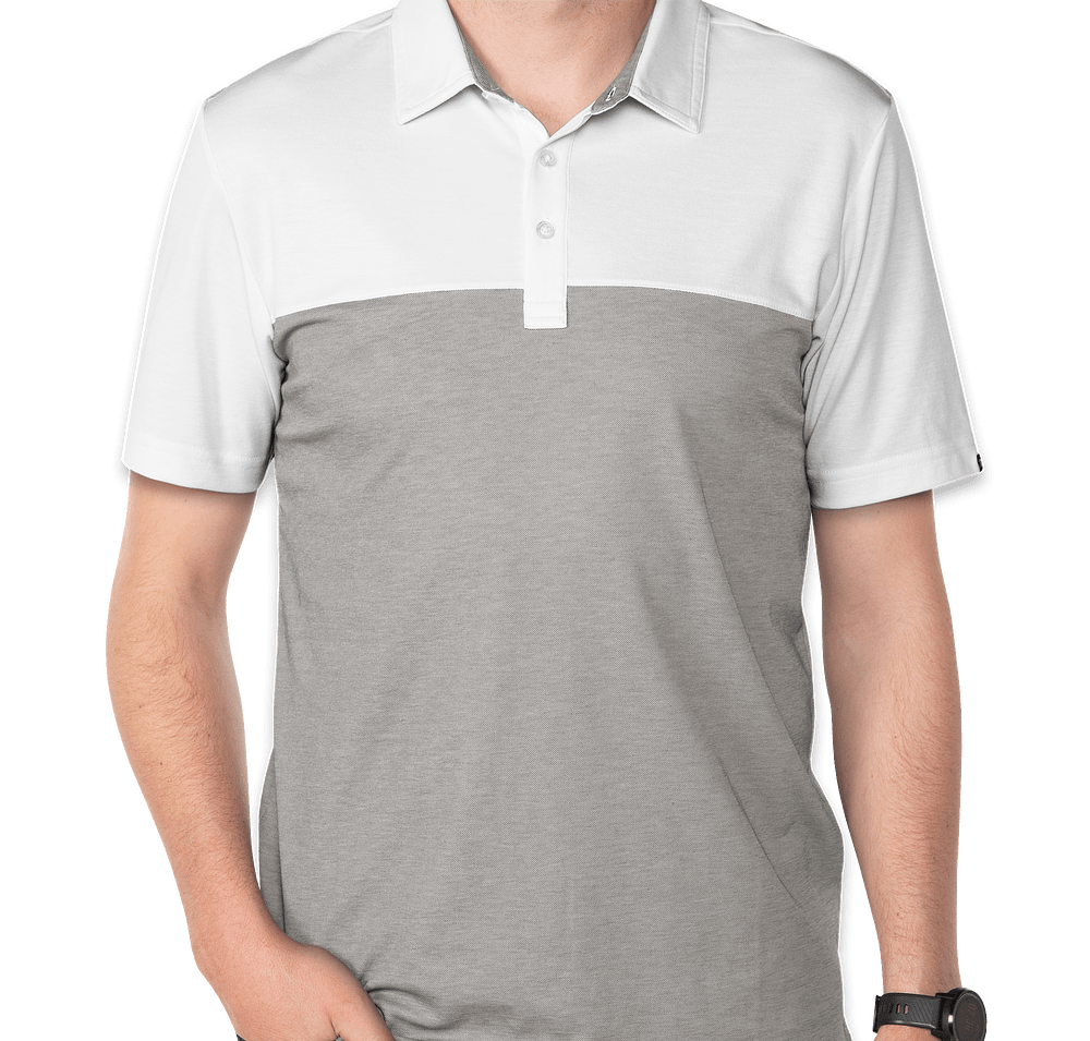 TravisMathew Oceanside Colorblock Performance Polo - Printed-default