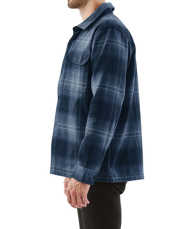 Stormtech Highland Recycled Plaid Shirt Jacket