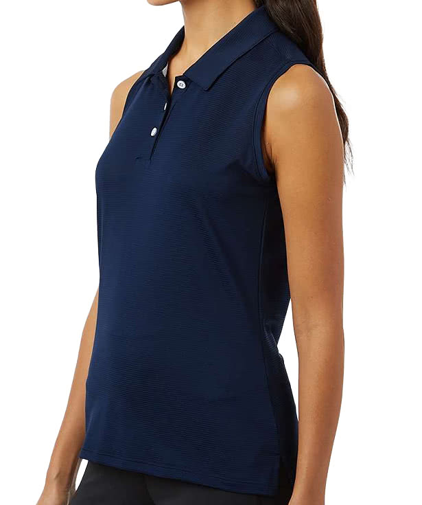 Adidas Women’s Ottoman Recycled Performance Sleeveless Polo