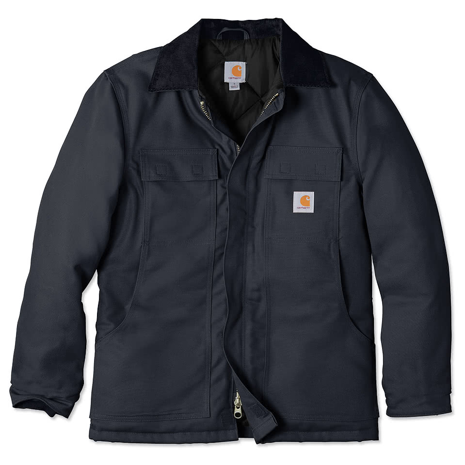 Custom Carhartt Tall Duck Traditional Coat - Embroidered - Design
