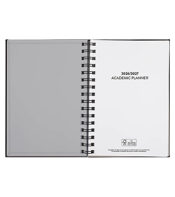 Castelli Debossed WireO Chia Medio Spiral Academic Planner