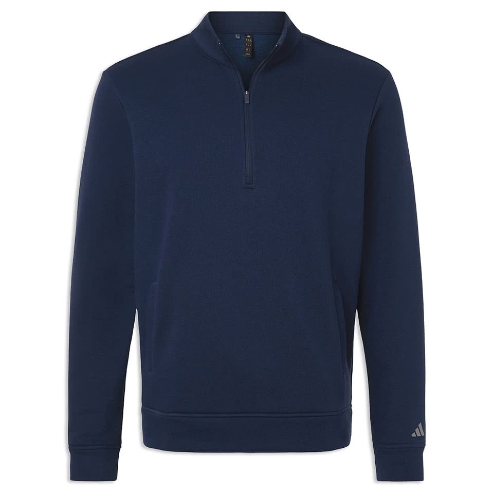 Adidas Elevated Fleece Recycled Performance Quarter-Zip Pullover