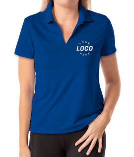 Nike Women's Dri-FIT Micro Pique Performance Polo 2.0 - Color: Gym Blue