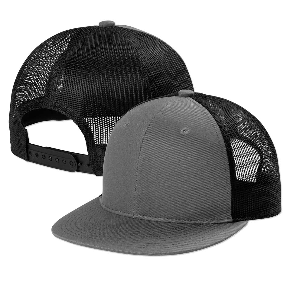 Port Authority Flat Bill Snapback Trucker Hat