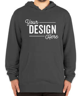 Independent Trading Pigment Dyed Pullover Hoodie - Color: Pigment Black