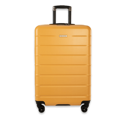 Laser Engraved Ricardo Cambria 20" Hardside Expandable Spinner Carry-On in MANGO