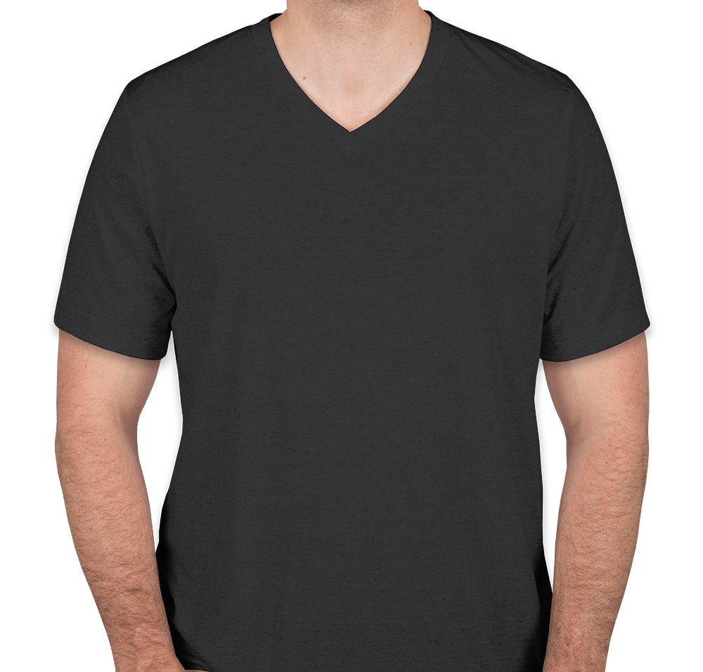 Bella + Canvas Tri-Blend V-Neck T-shirt-default