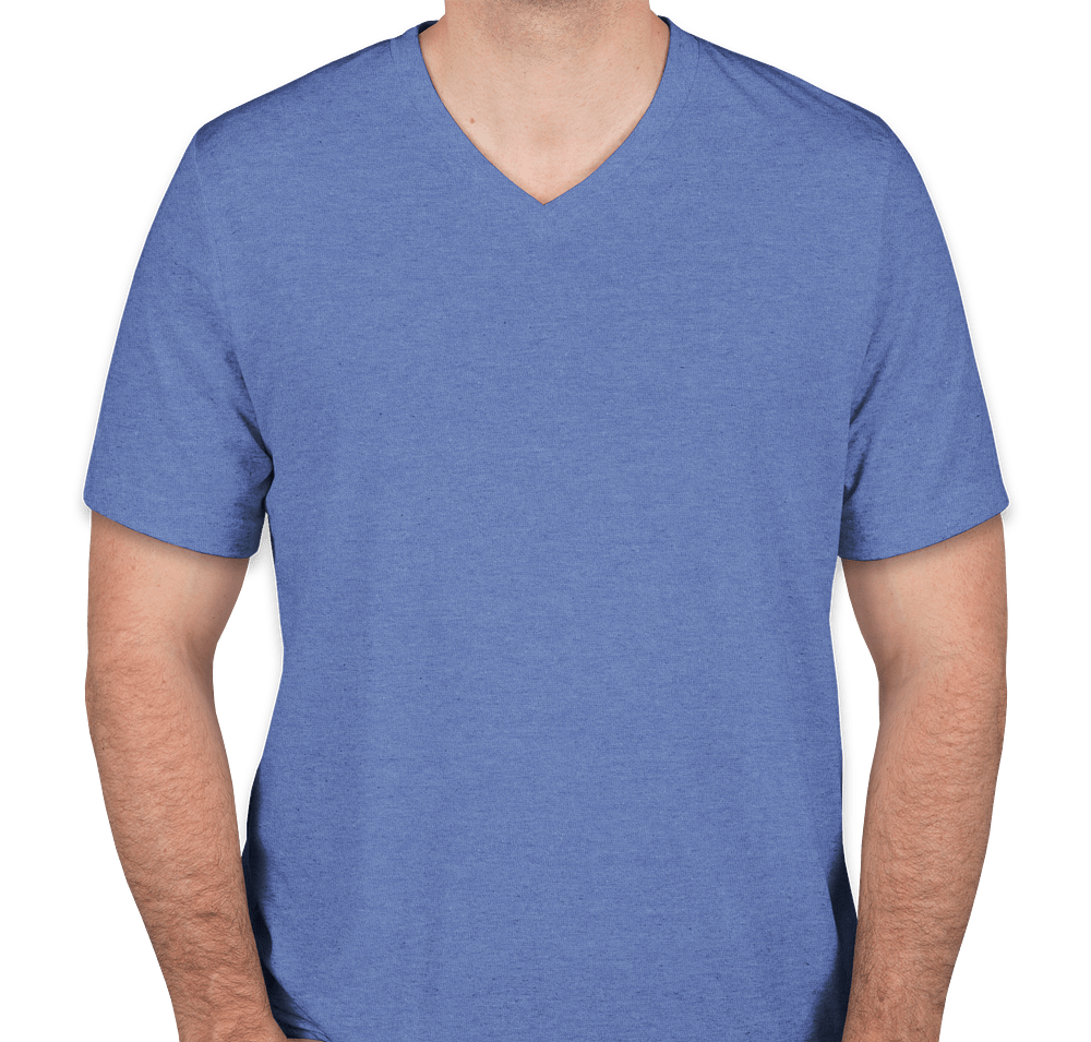 Bella + Canvas Tri-Blend V-Neck T-shirt-default