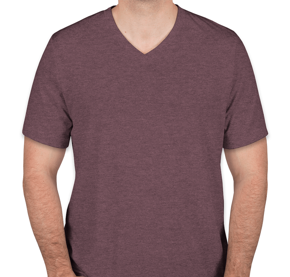 Bella + Canvas Tri-Blend V-Neck T-shirt-default