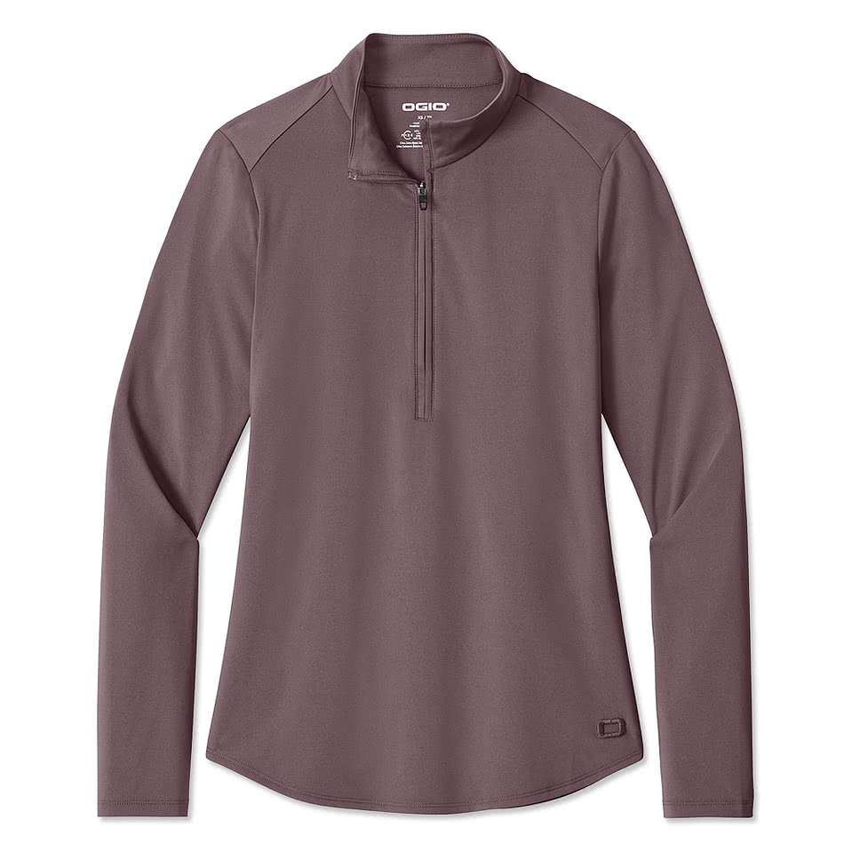 OGIO Women's Regain Recycled UPF 50+ Half Zip Pullover