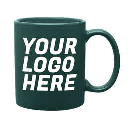 Full Color 11 oz. Ceramic Mug - Color: Green