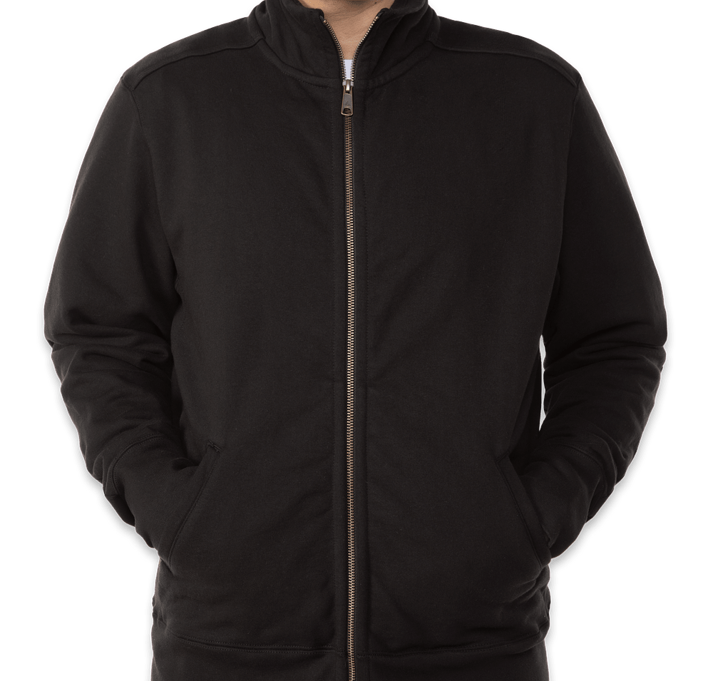 American Giant USA-Made Cadet Collar Full Zip Sweatshirt-default