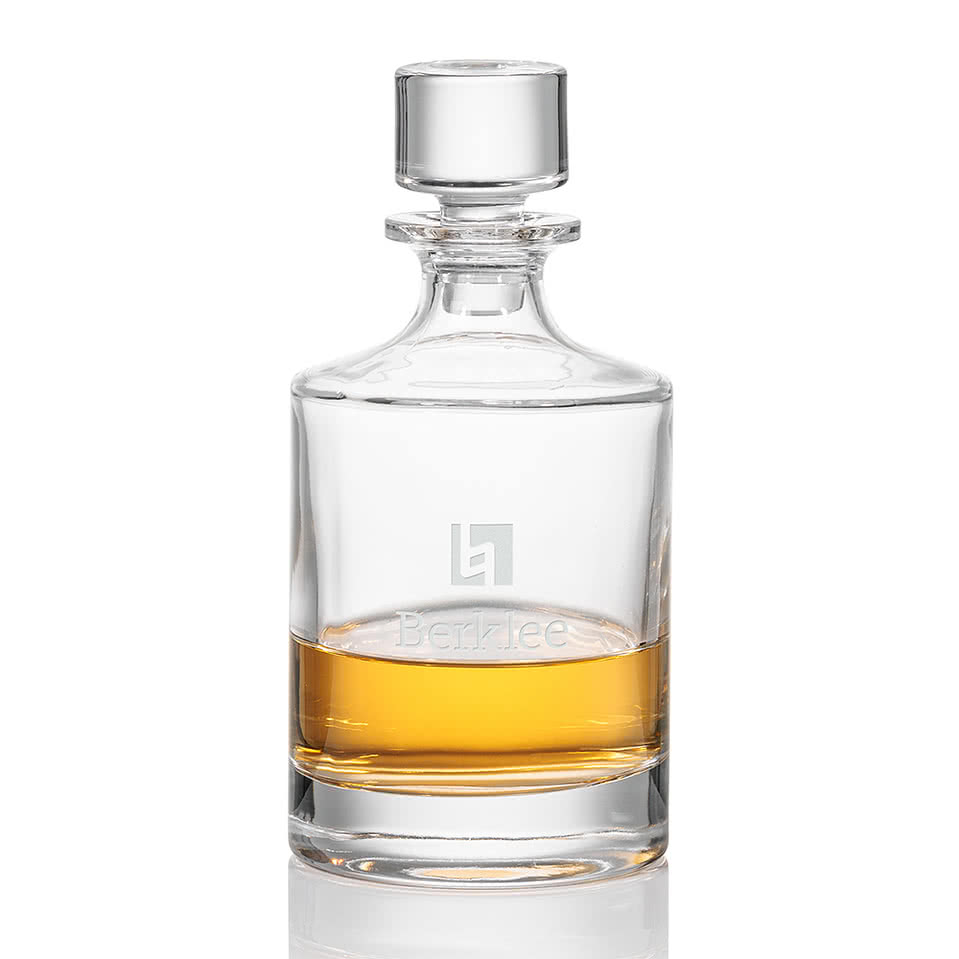 Laser Etched 30 oz. Whitlock Decanter with Lid