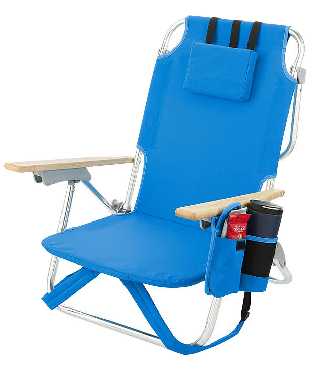 5-Position Folding Beach Chair