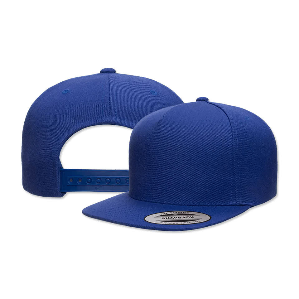 Yupoong Premium Five Panel Snapback Baseball Hat