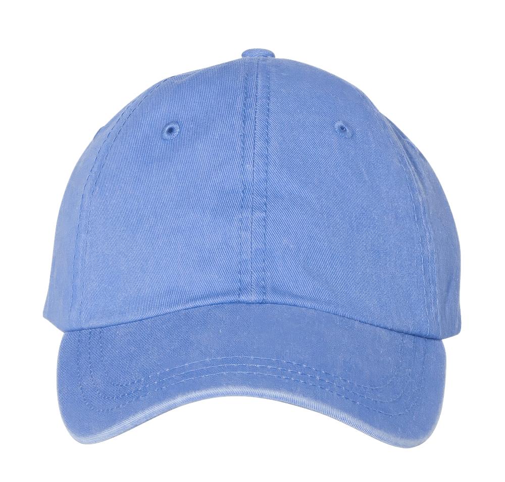 Valucap Pigment Dyed Cotton Twill Baseball Hat-default