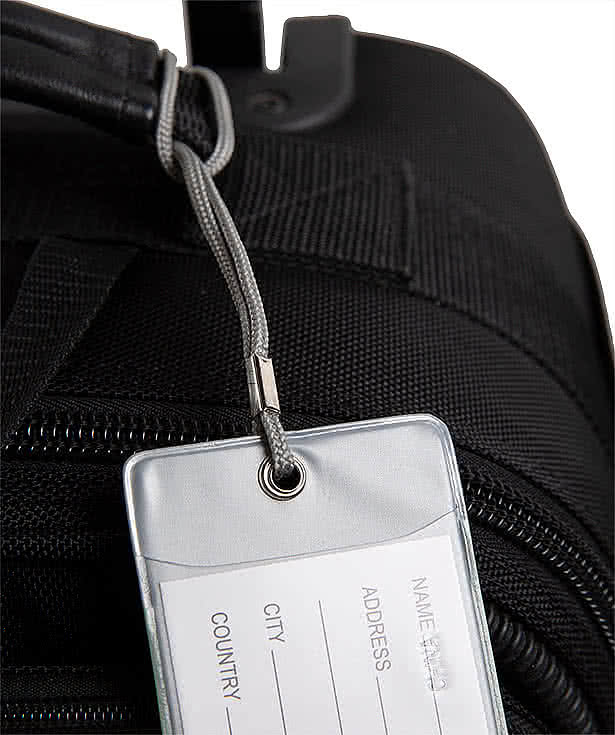 Mod Vinyl Luggage Tag