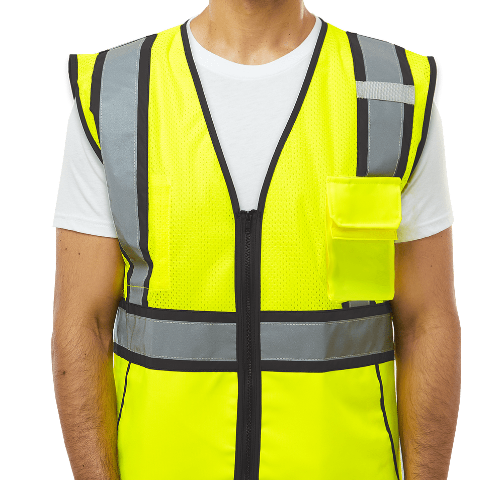 Kishigo Class 2 Standard Pocket Contrast Safety Vest-default