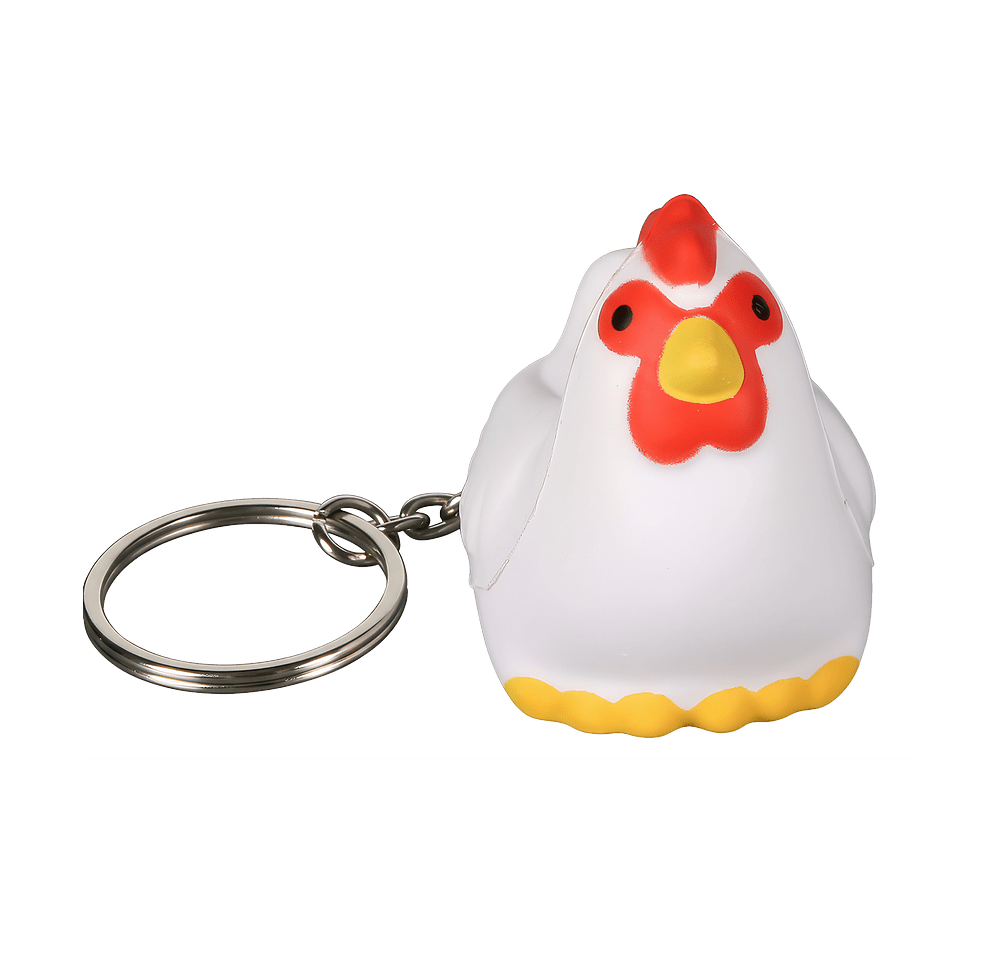 Chicken Stress Reliever Key Chain-default