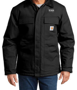 Carhartt Duck Traditional Coat - Color: Black