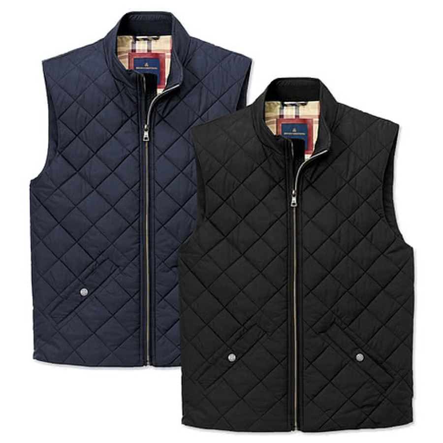 Brooks Brothers Quilted Soft Shell Vest