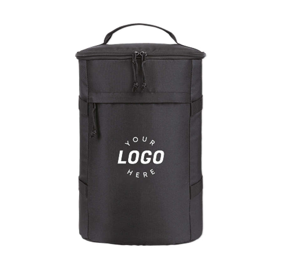 Renew Recycled 20 Can Backpack Cooler in Black