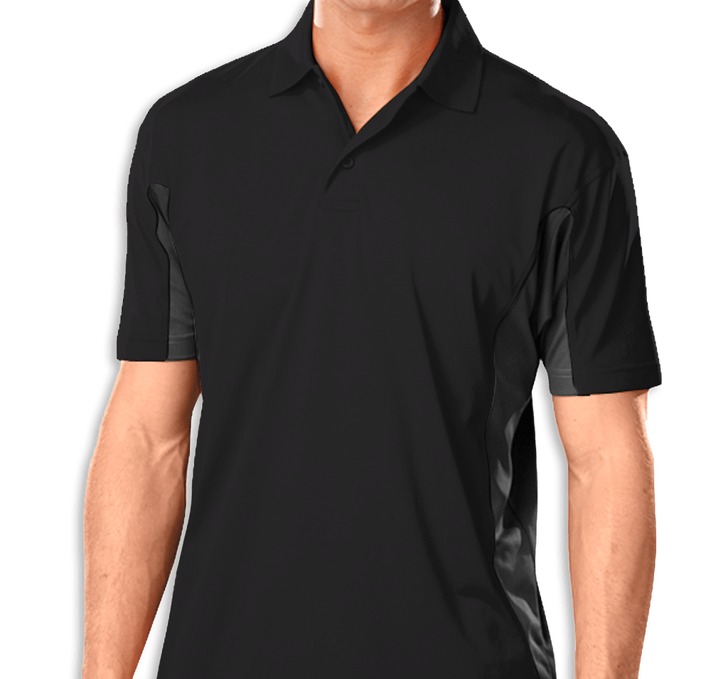 Blue Generation BLU-X-DRI Colorblock Performance Polo - Embroidered-default