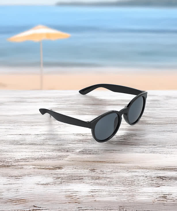Rhodri Recycled Round Sunglasses