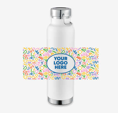 Confetti 22 oz. Thor Copper Vacuum Insulated Water Bottle-default