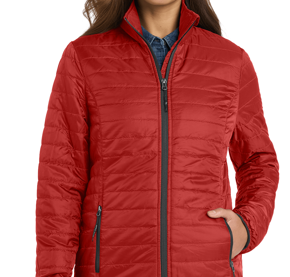 Port Authority Women's Packable Puffy Insulated Jacket-default