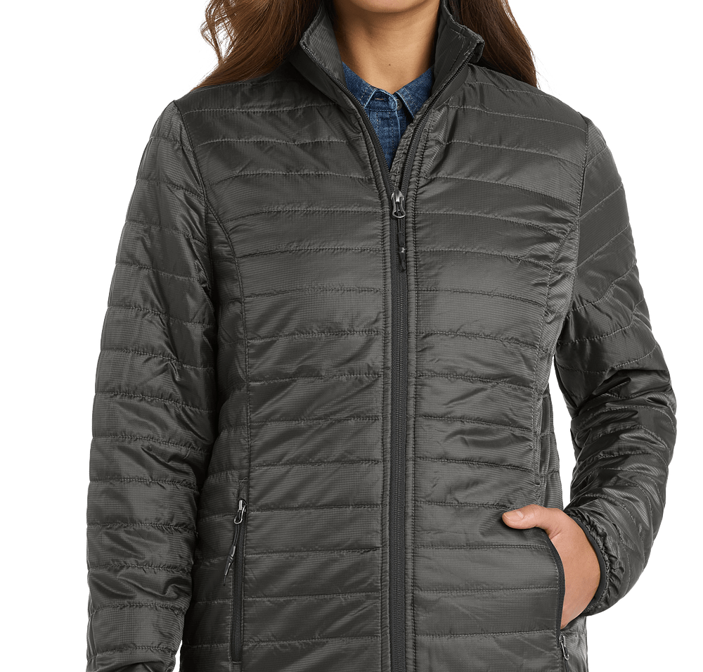 Port Authority Women's Packable Puffy Insulated Jacket-default