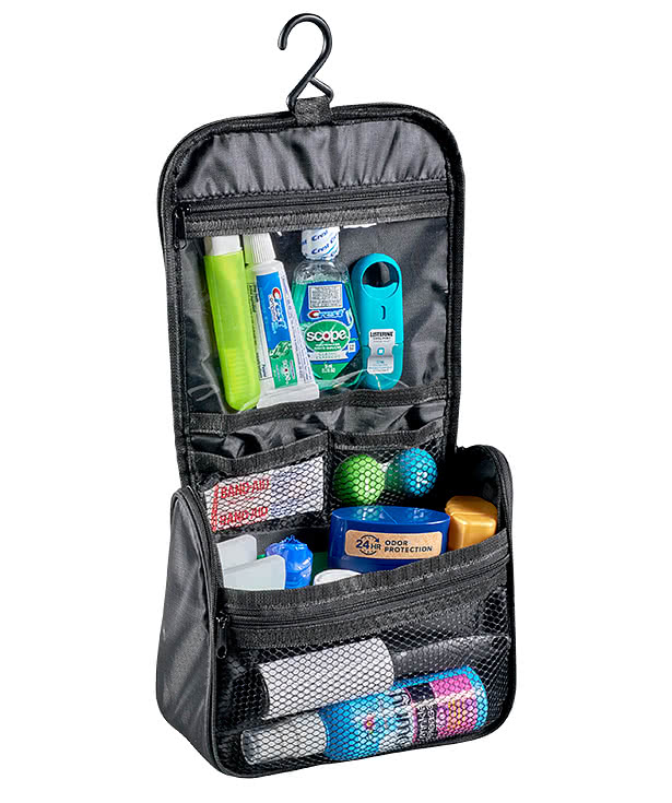 Hanging Zippered Toiletry Bag