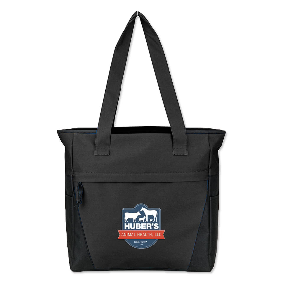 Complete U-Turn Medium Zippered Tote Bag