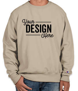 Champion Heavyweight Reverse Weave Crewneck Sweatshirt - Color: Sand