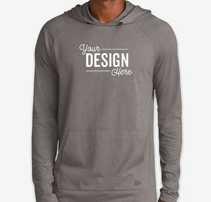 New Era Tri‑Blend Long Sleeve Hooded Shirt-default