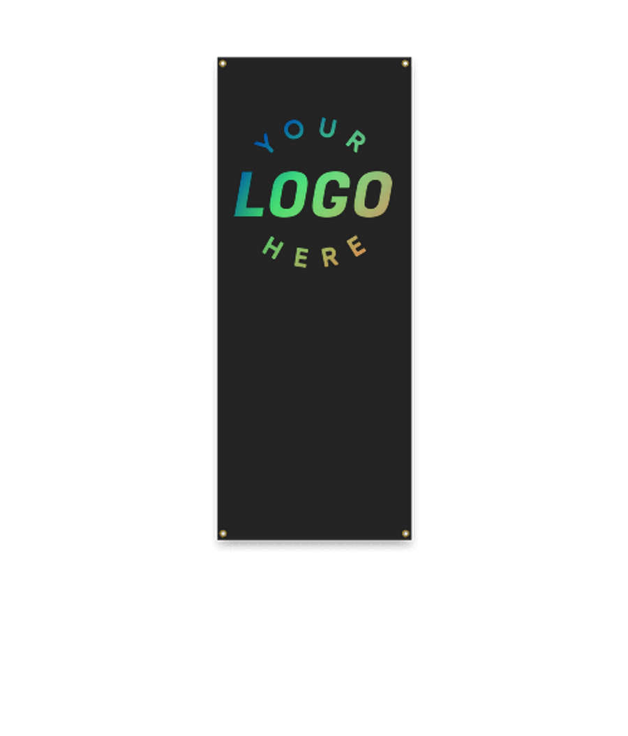 Full Color 31.5" x 79" Tri-X Banner Kit in Black