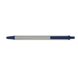 BIC Clic Stic Pen (black ink) - Color: Silver / Yellow