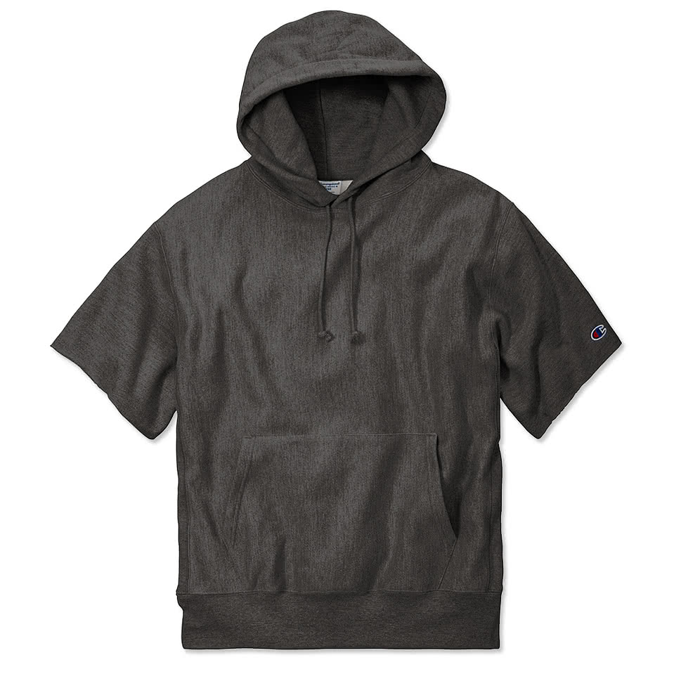 Short sleeve champion sales hoodie