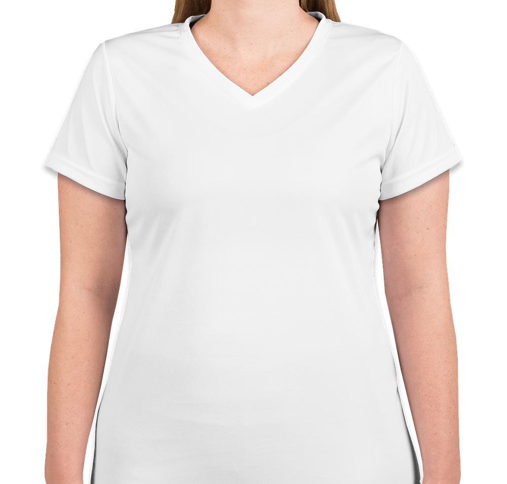 Augusta Ladies V-Neck Performance Shirt-default
