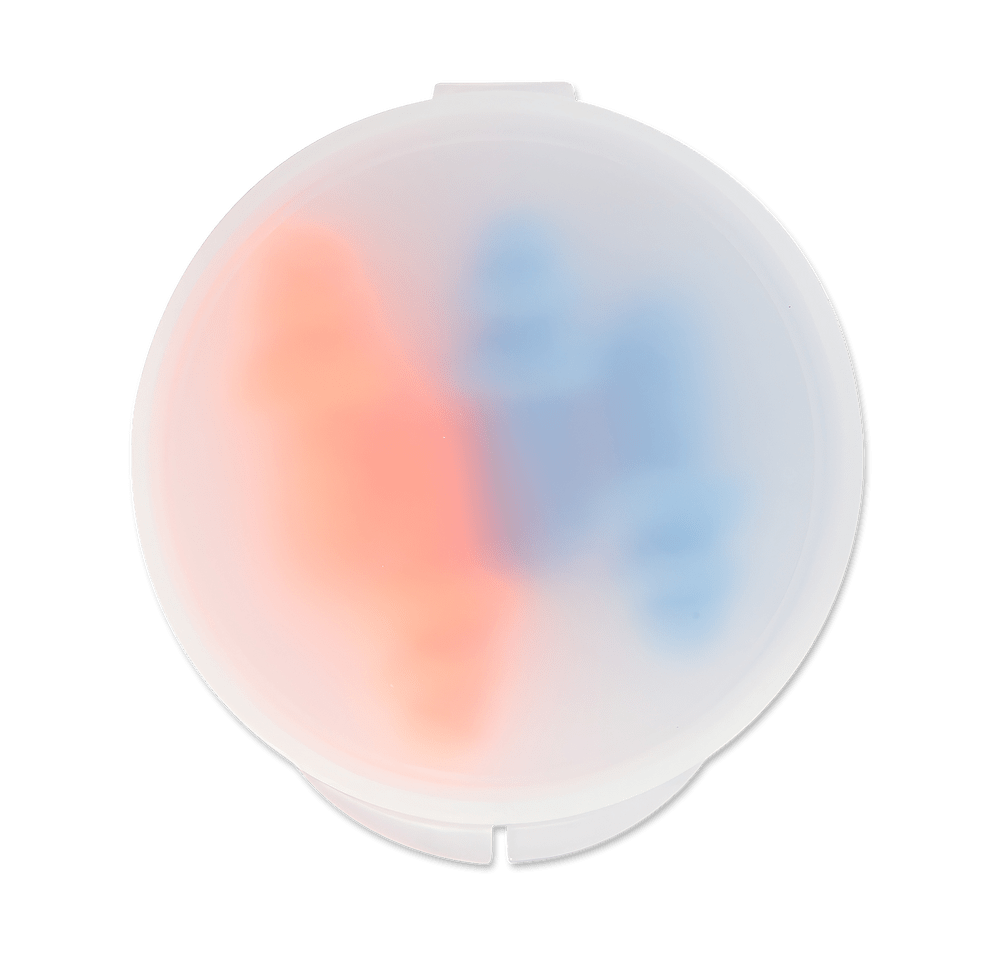 Full Color Ear Plugs with Travel Case-default