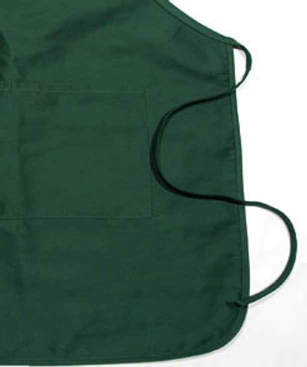 Liberty Bags Butcher Block Medium Length Two-Pocket Apron