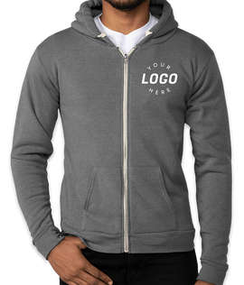 Royal Apparel USA-Made Organic Eco Zip Hoodie