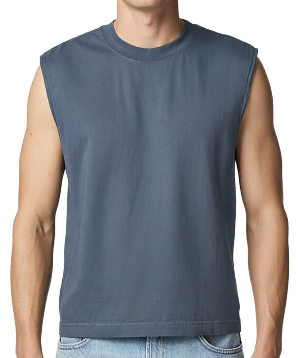 American Apparel Heavyweight Cotton Garment Dyed Muscle Tank