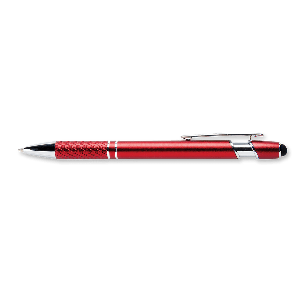 Laser Engraved Textari Diamond Etched Grip Stylus Pen (black ink)-default