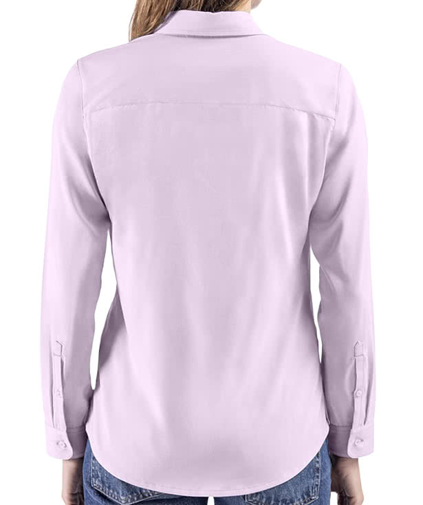 Cutter & Buck Women's Skyline Recycled End-on-End Dress Shirt