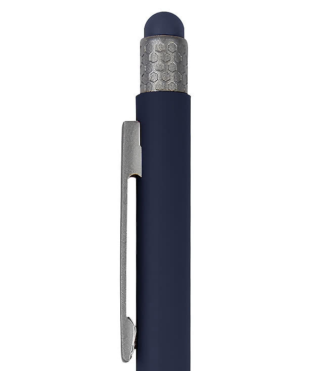 Dot Recycled Aluminum Stylus Pen (black ink)